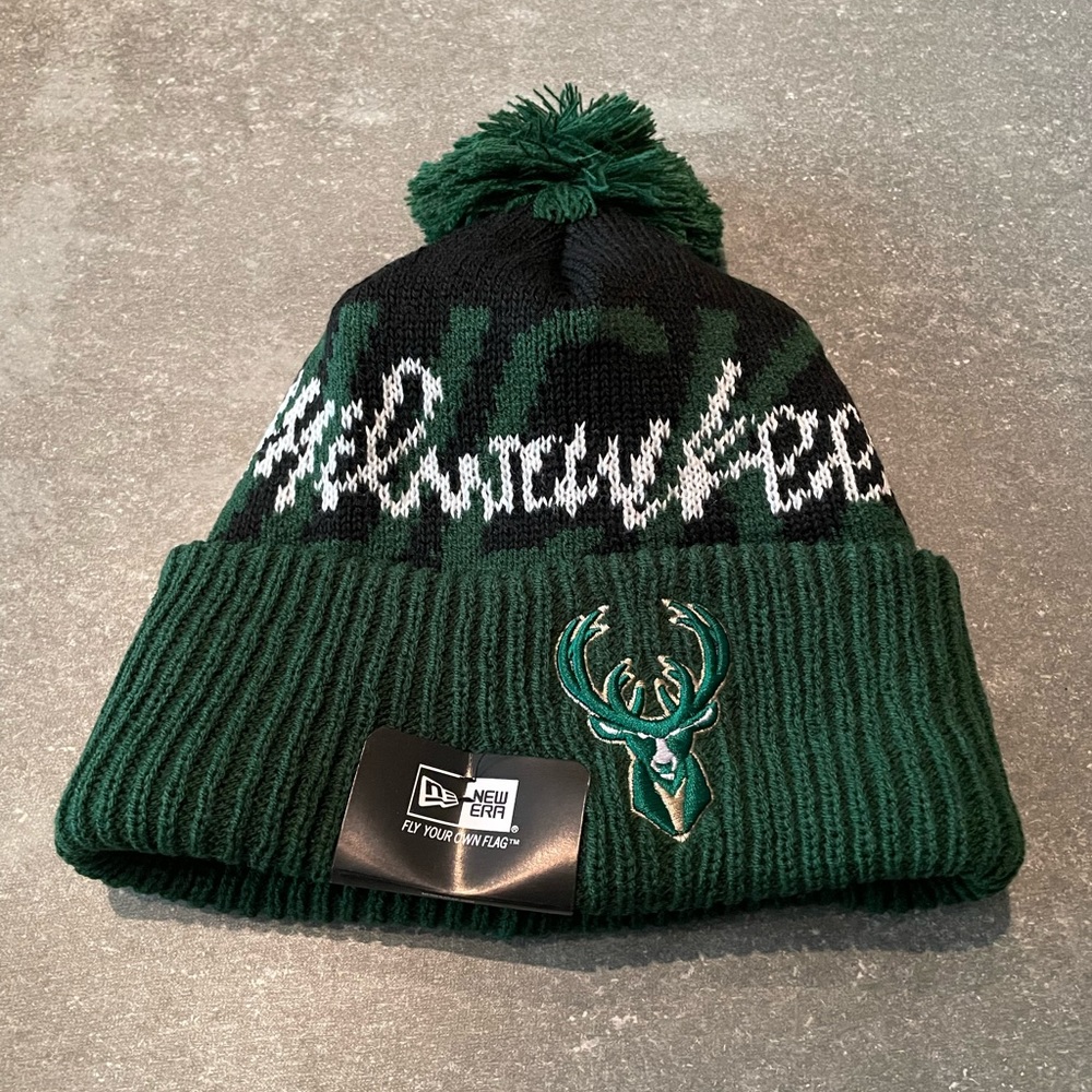 PRICE IS FIRM Brand new Milwaukee Bucks beanie
